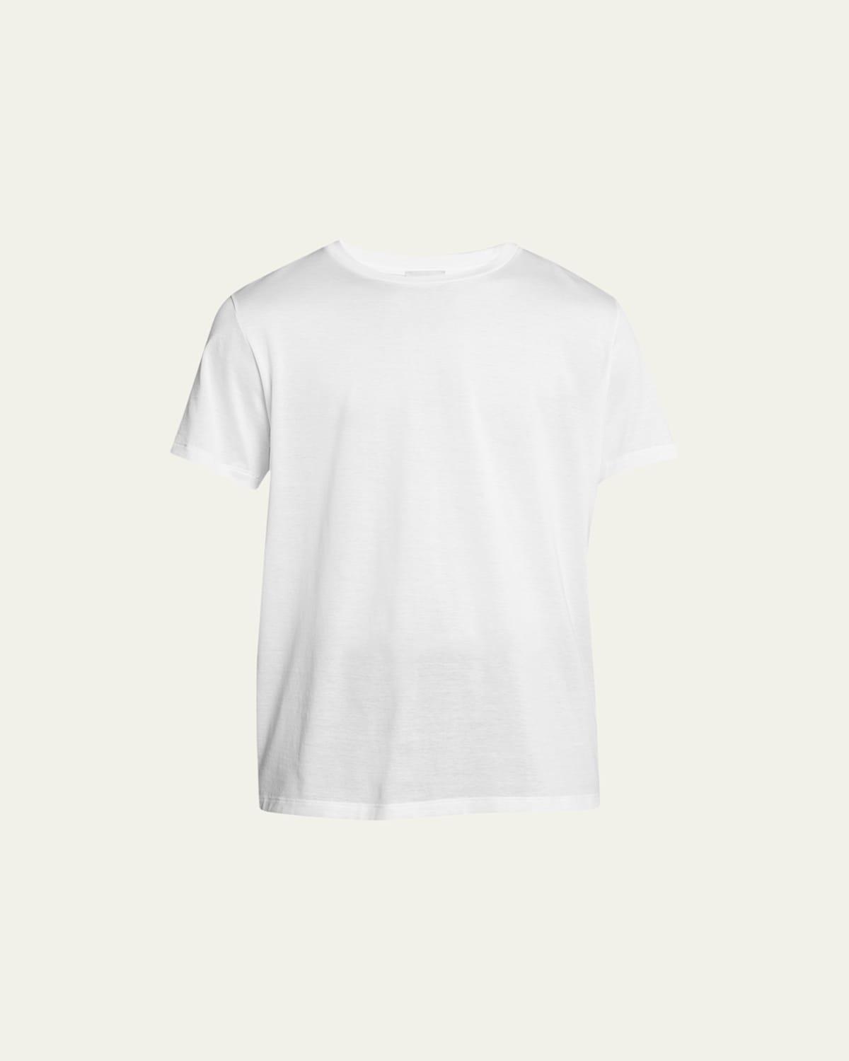 Hanro Cotton Sporty Short Sleeve Shirt Men's T Shirt Product Image