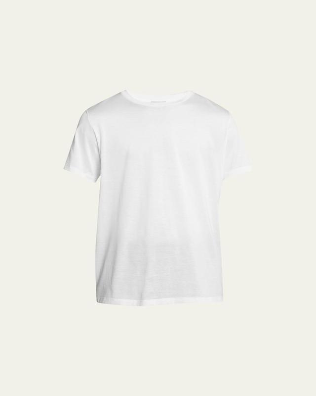 Hanro Cotton Sporty Short Sleeve Shirt Men's T Shirt Product Image