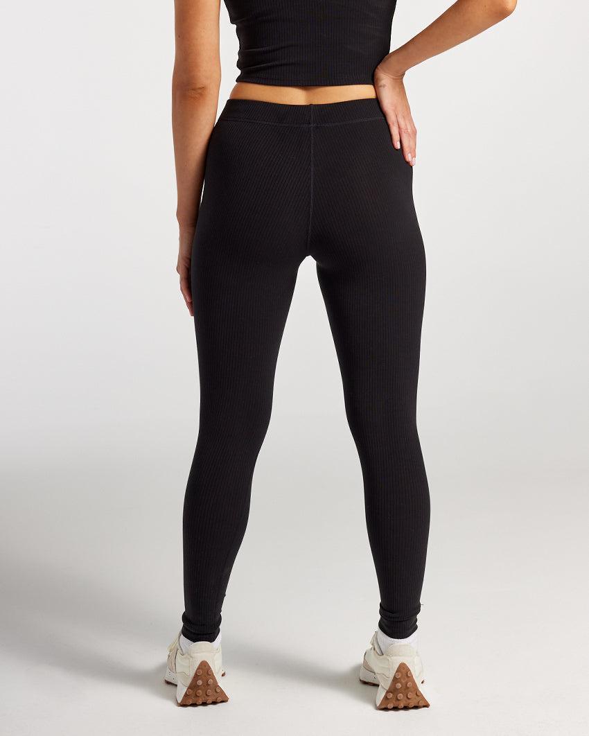 Rib High-Waist Leggings Product Image