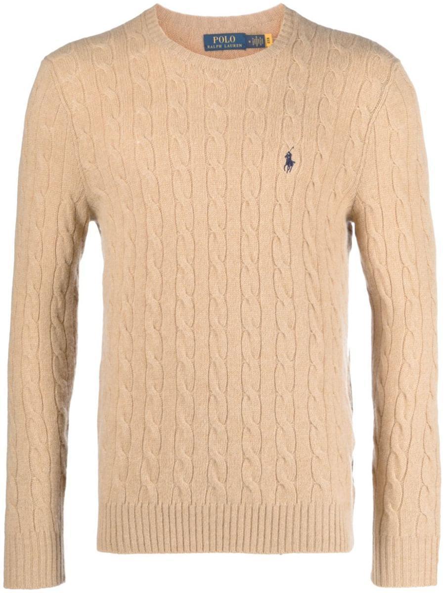 POLO RALPH LAUREN Sweaters Camel In Brown Product Image