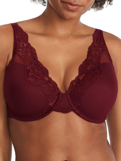 Bali One Smooth U Comfort Stretch Lace Underwire Bra DF0084, Womens Product Image