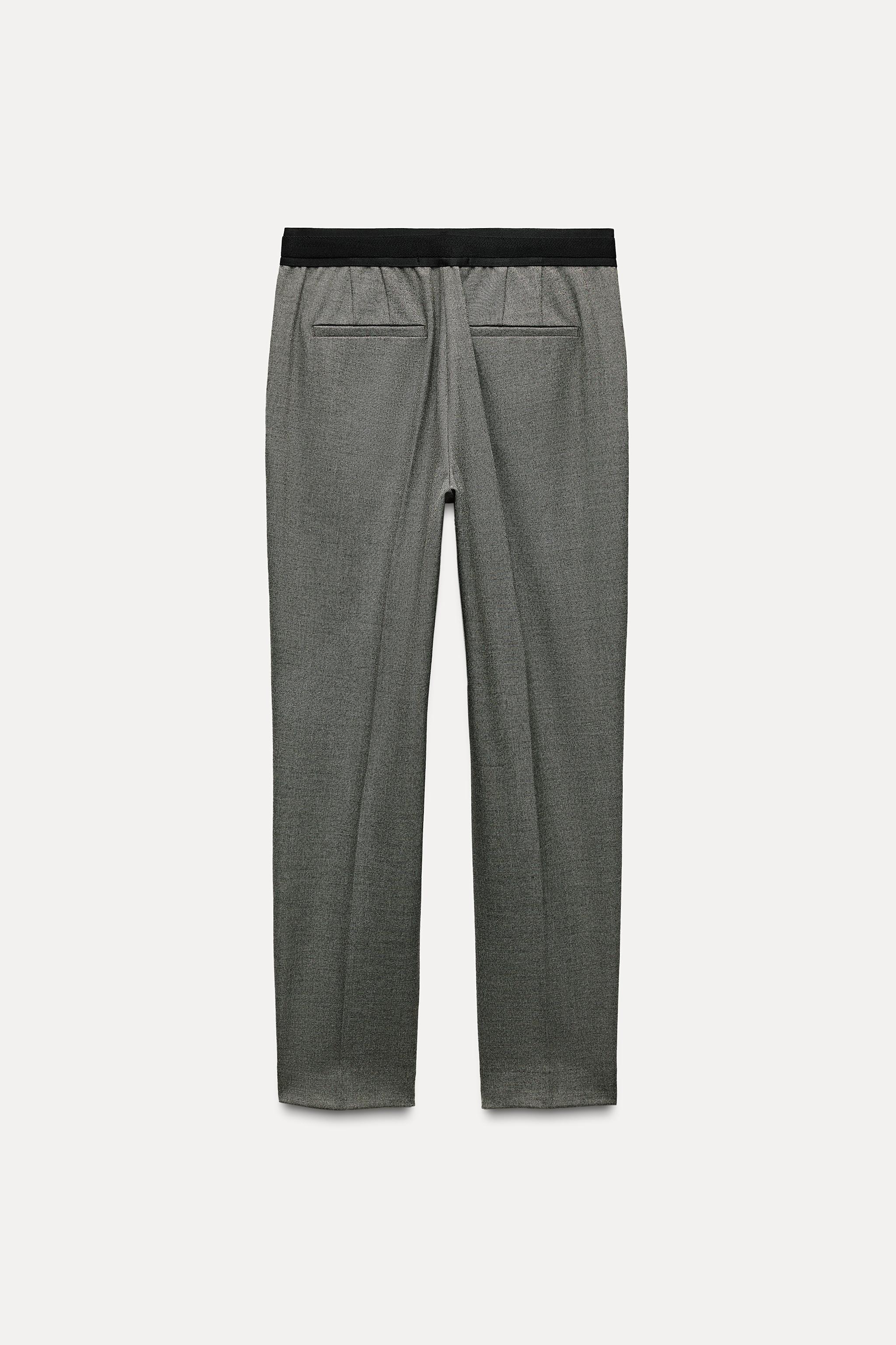 SOFT ANKLE-LENGTH PANTS Product Image