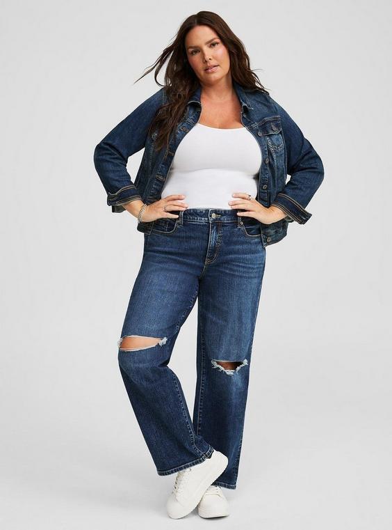 Perfect Wide-Leg Mid-Rise Jean Product Image