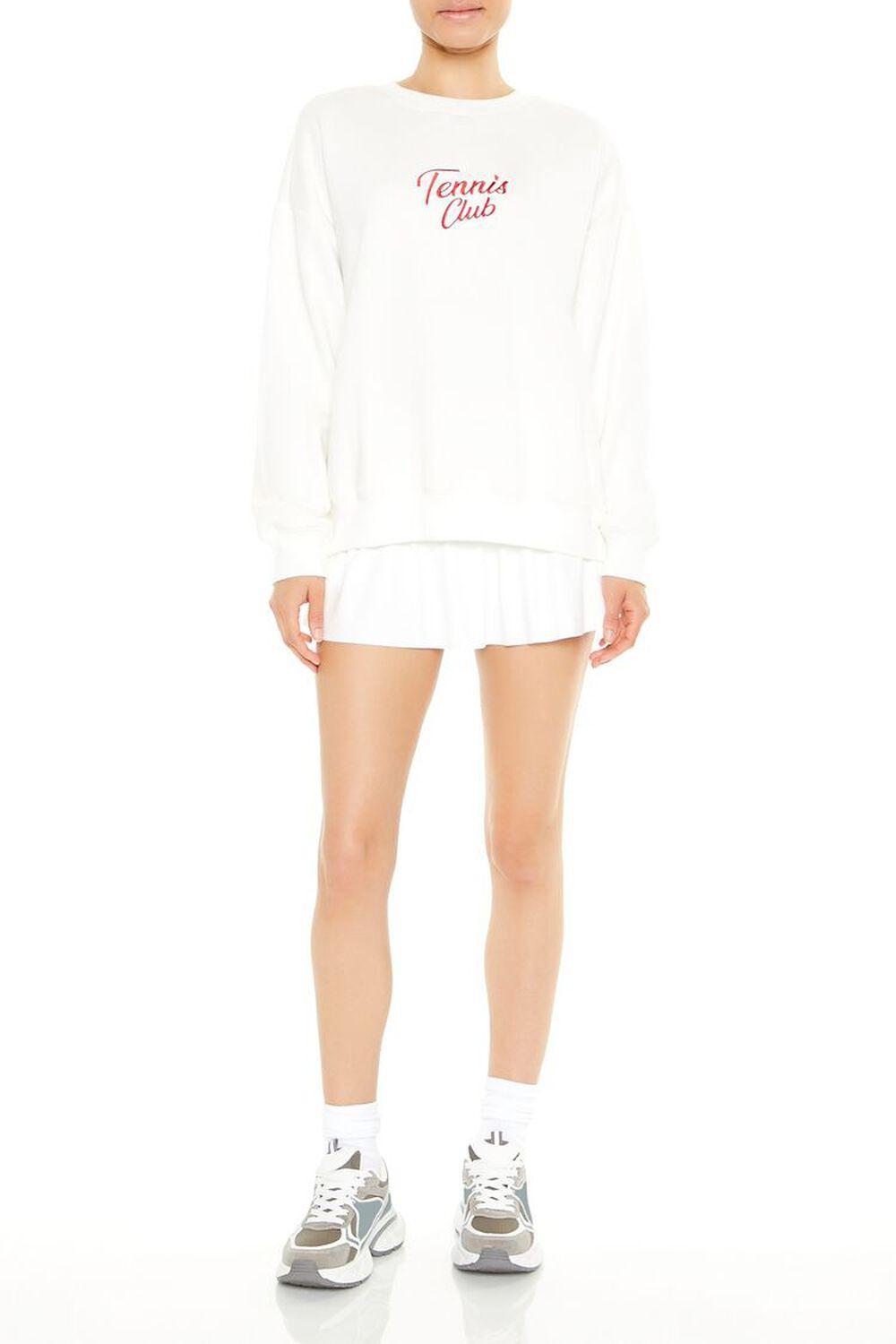 Tennis Club Graphic Pullover | Forever 21 Product Image