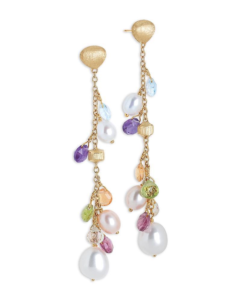 Marco Bicego Paradise Diamond & Mixed Semiprecious Stone Drop Earrings Product Image