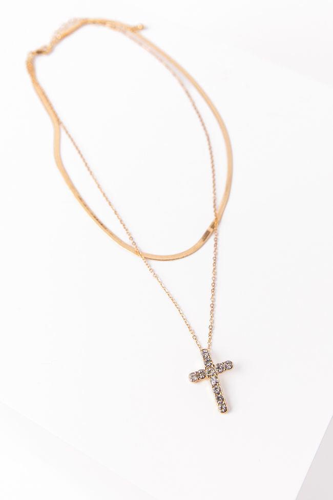 Cross Layering Necklace Product Image