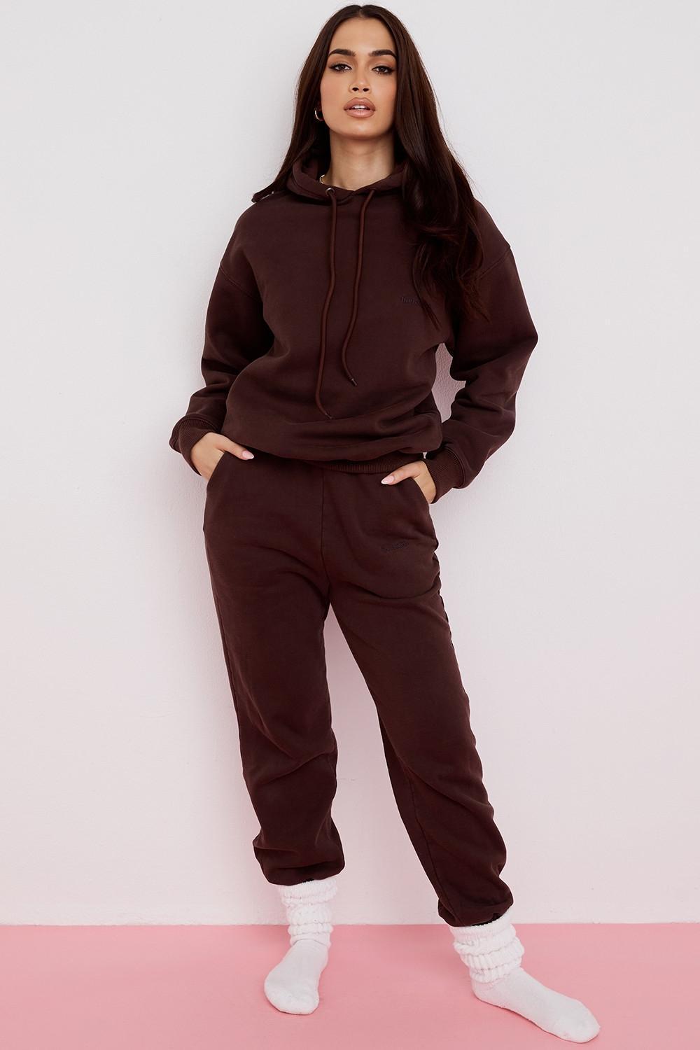 Sky Chocolate Fleece Back Jogging Trouser Product Image