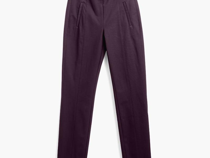 Burgundy Women's Kinetic Pintuck Pant Product Image