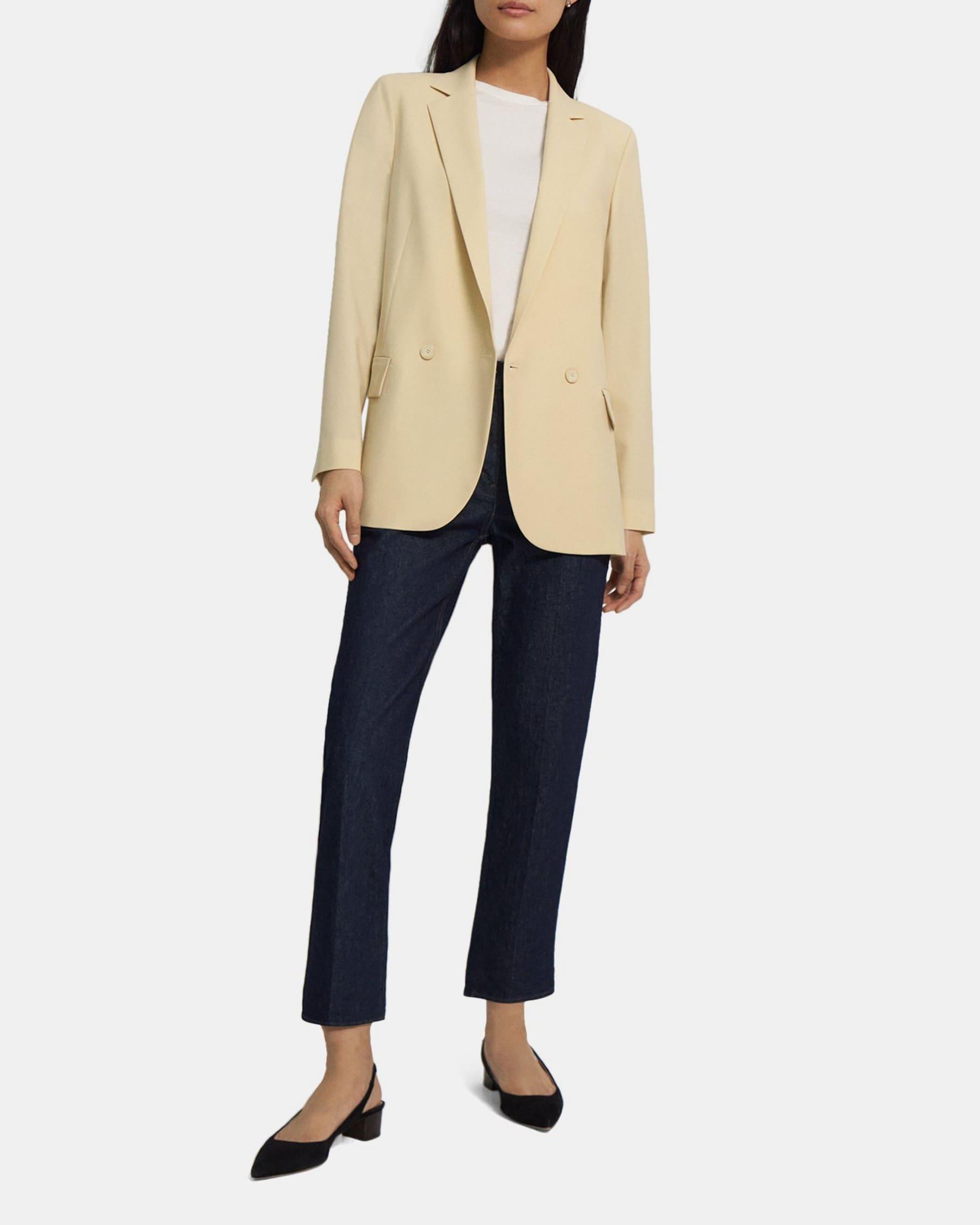 Oversized Blazer in Stretch Wool Product Image