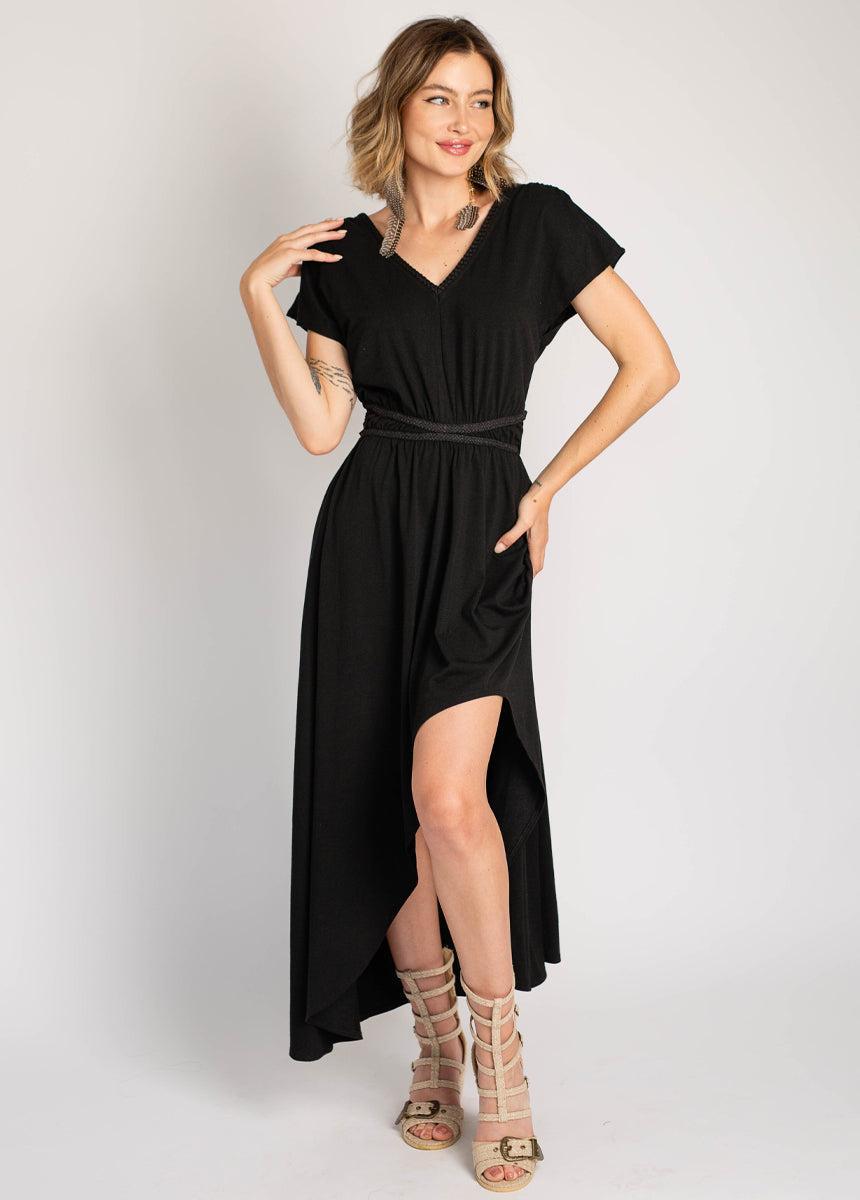 Novalie Dress in Black Product Image