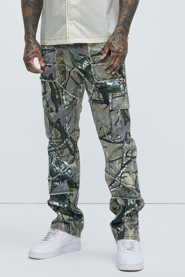 Harvy Straight Pants - Camouflage Product Image