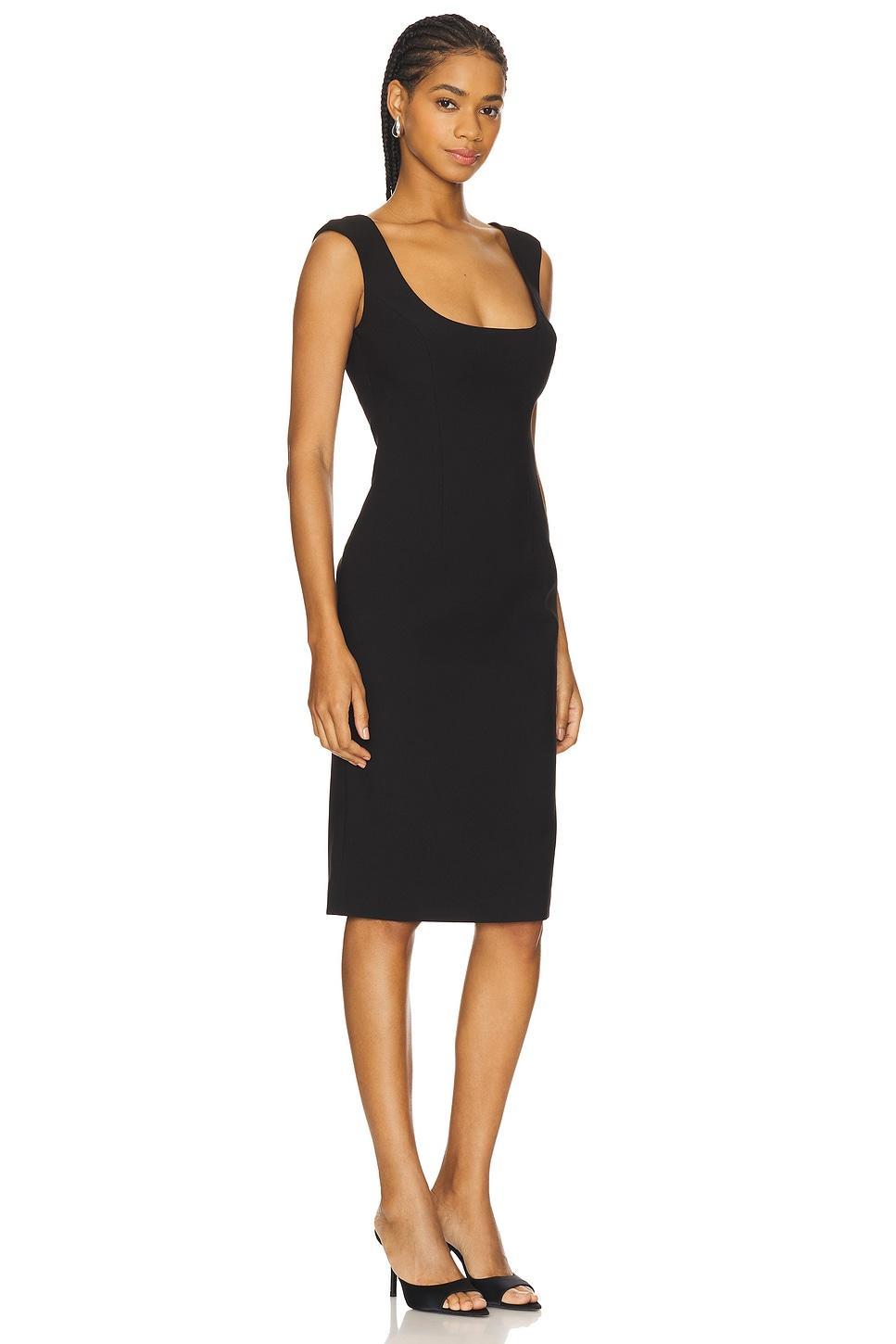 Audrey Fitted Midi Dress Bardot Product Image