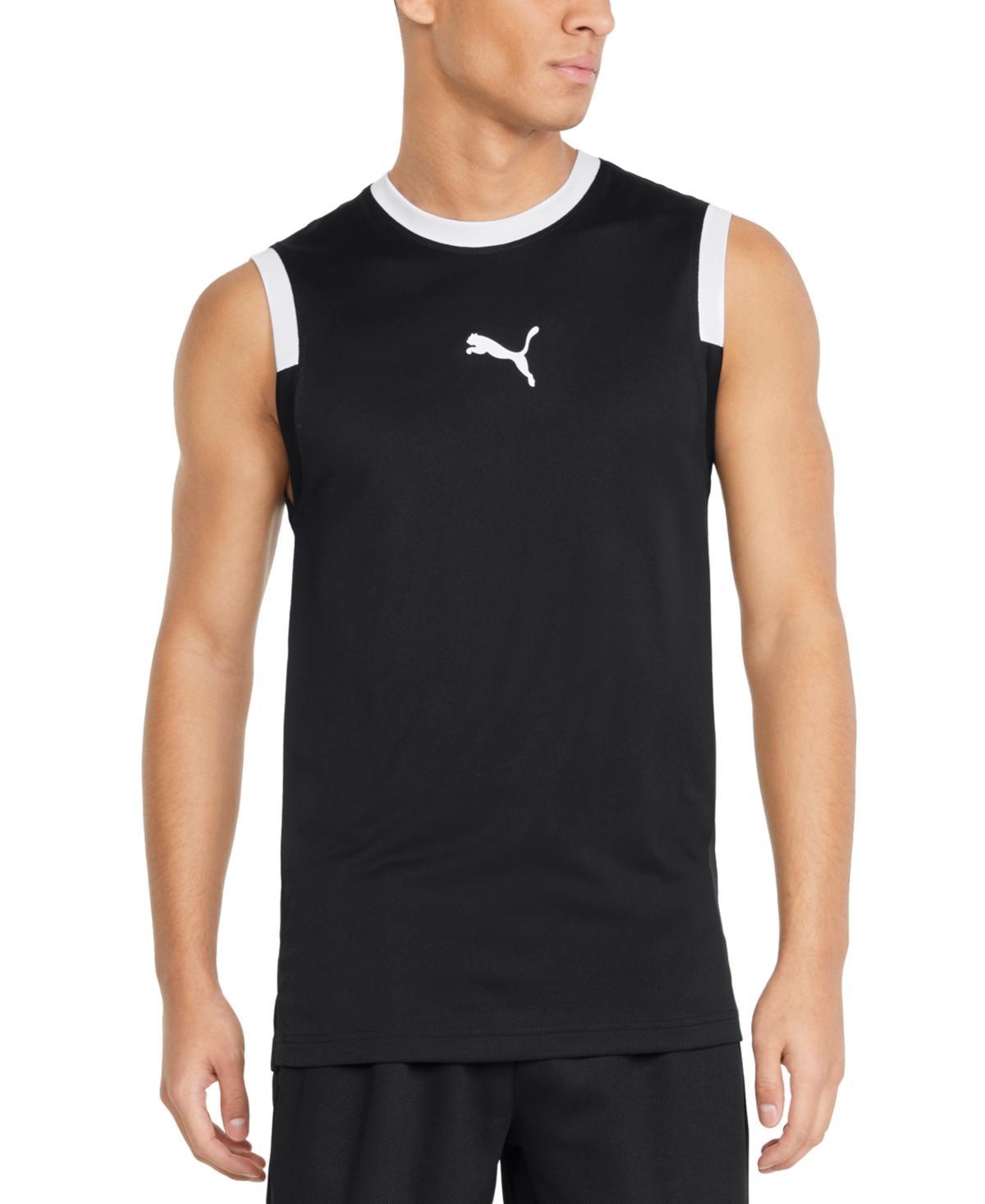 Puma Mens Mesh Moisture Wicking Basketball Tank Top Product Image