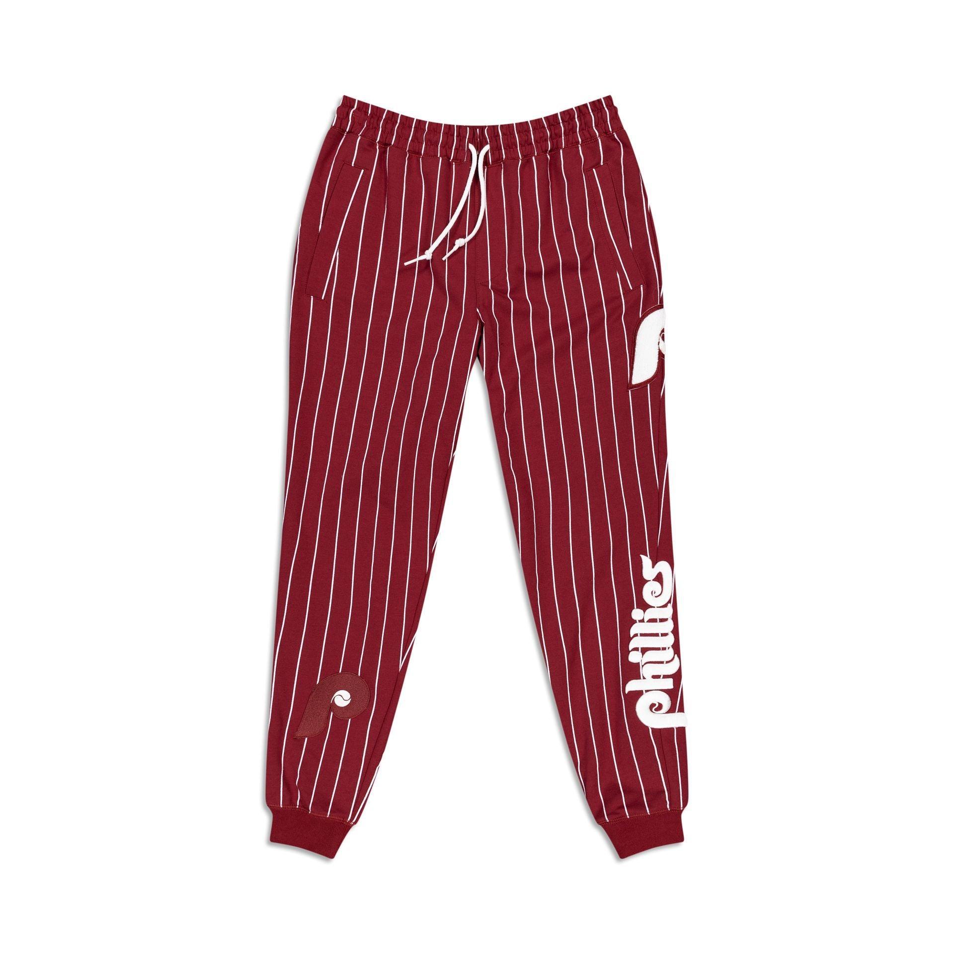 Atlanta Braves Logo Select Pinstripe Jogger Male Product Image