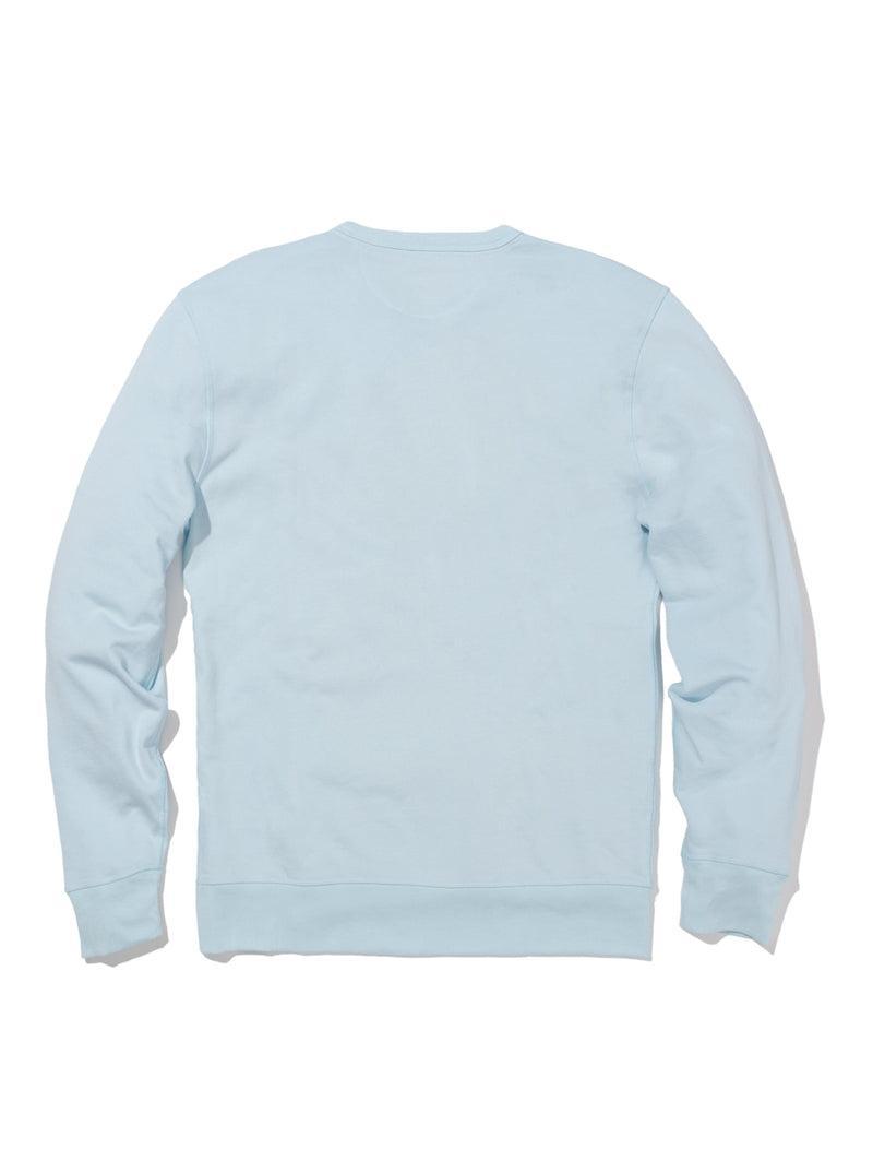 Charleston Long-Sleeve Terry Crewneck - Blue Oasis Product Image