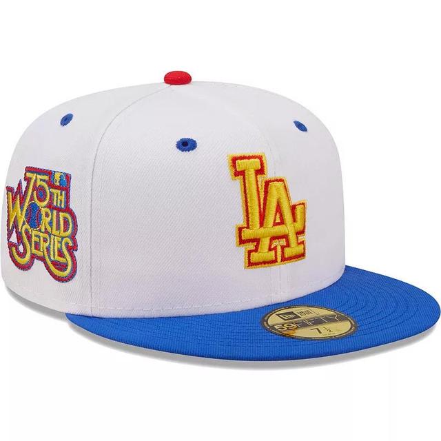 Mens New Era /Royal Los Angeles Dodgers 75th World Series Cherry Lolli 59FIFTY Fitted Hat Product Image