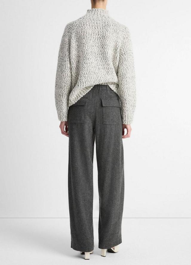 Italian Herringbone Wool-Blend Utility Pant Product Image