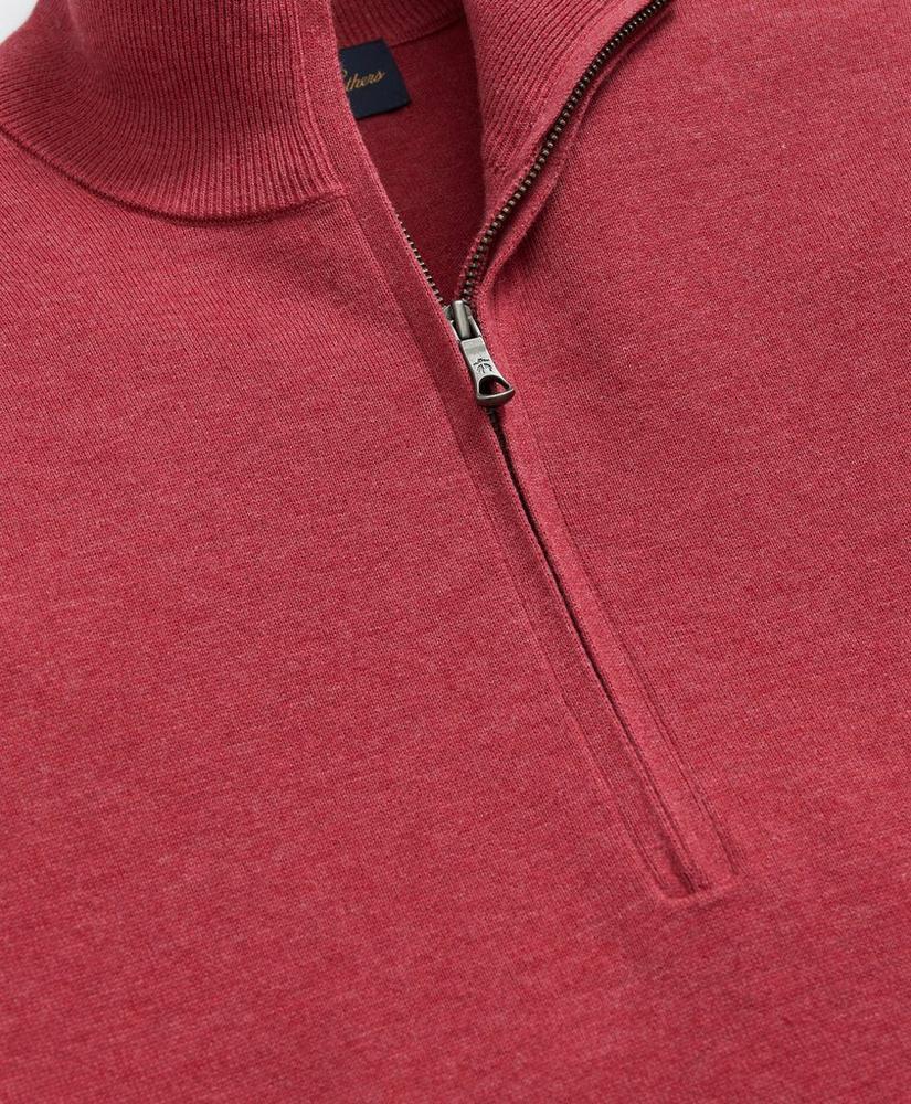 Supima® Cotton Half-Zip Sweater Product Image