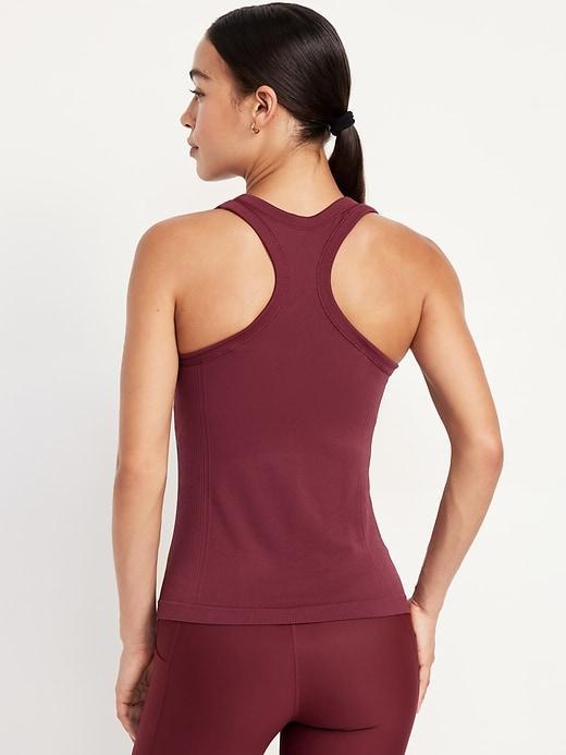 Fitted Seamless Tank Top Product Image