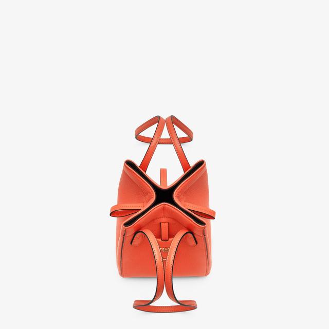 Fendi Origami MiniDove gray leather mini bag that can be transformed Product Image