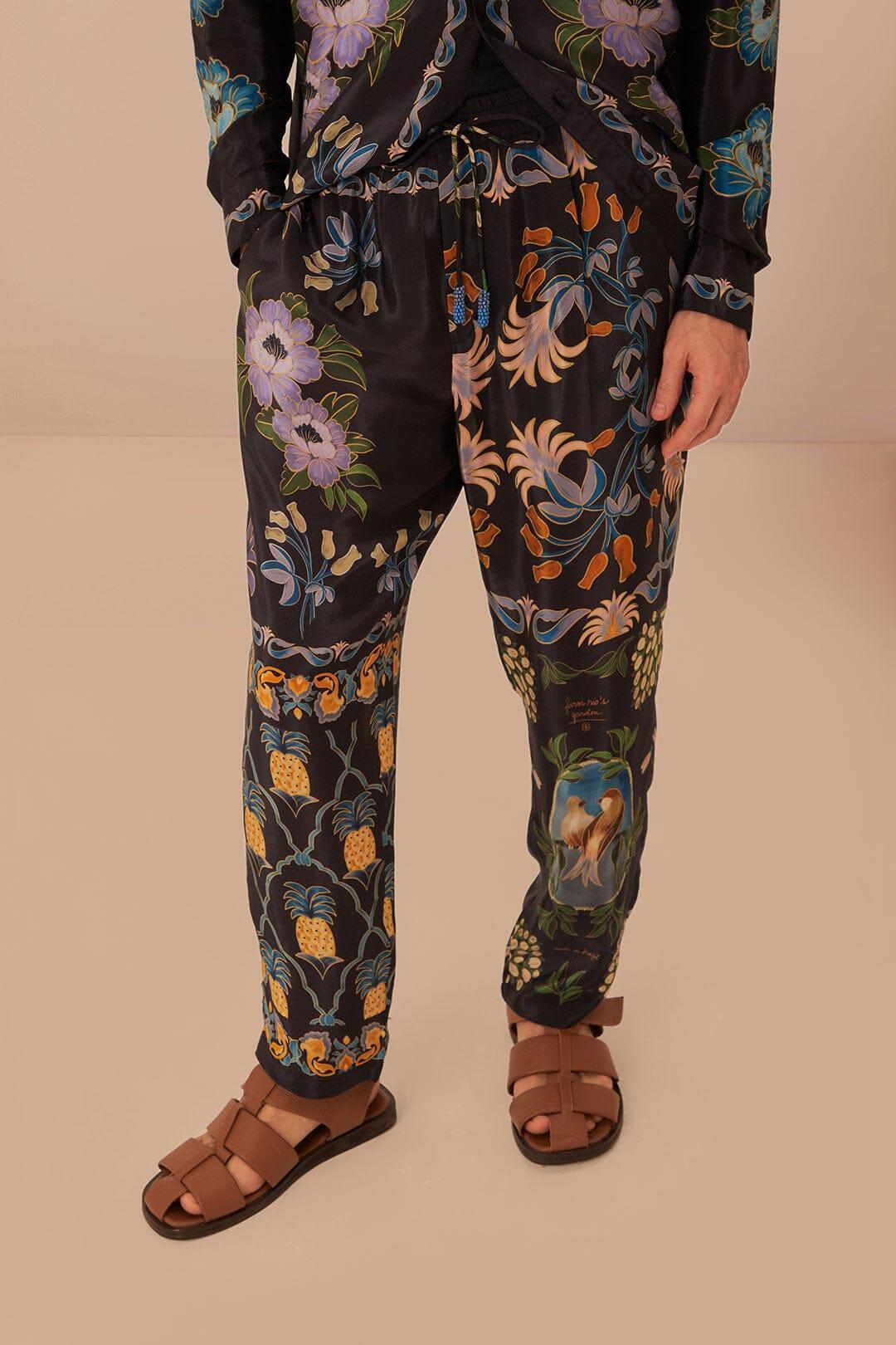 Black Winter Garden Pants, WINTER GARDEN BLACK / M Product Image