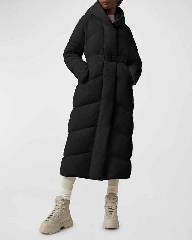 Womens Marlow Quilted Parka Jacket Product Image