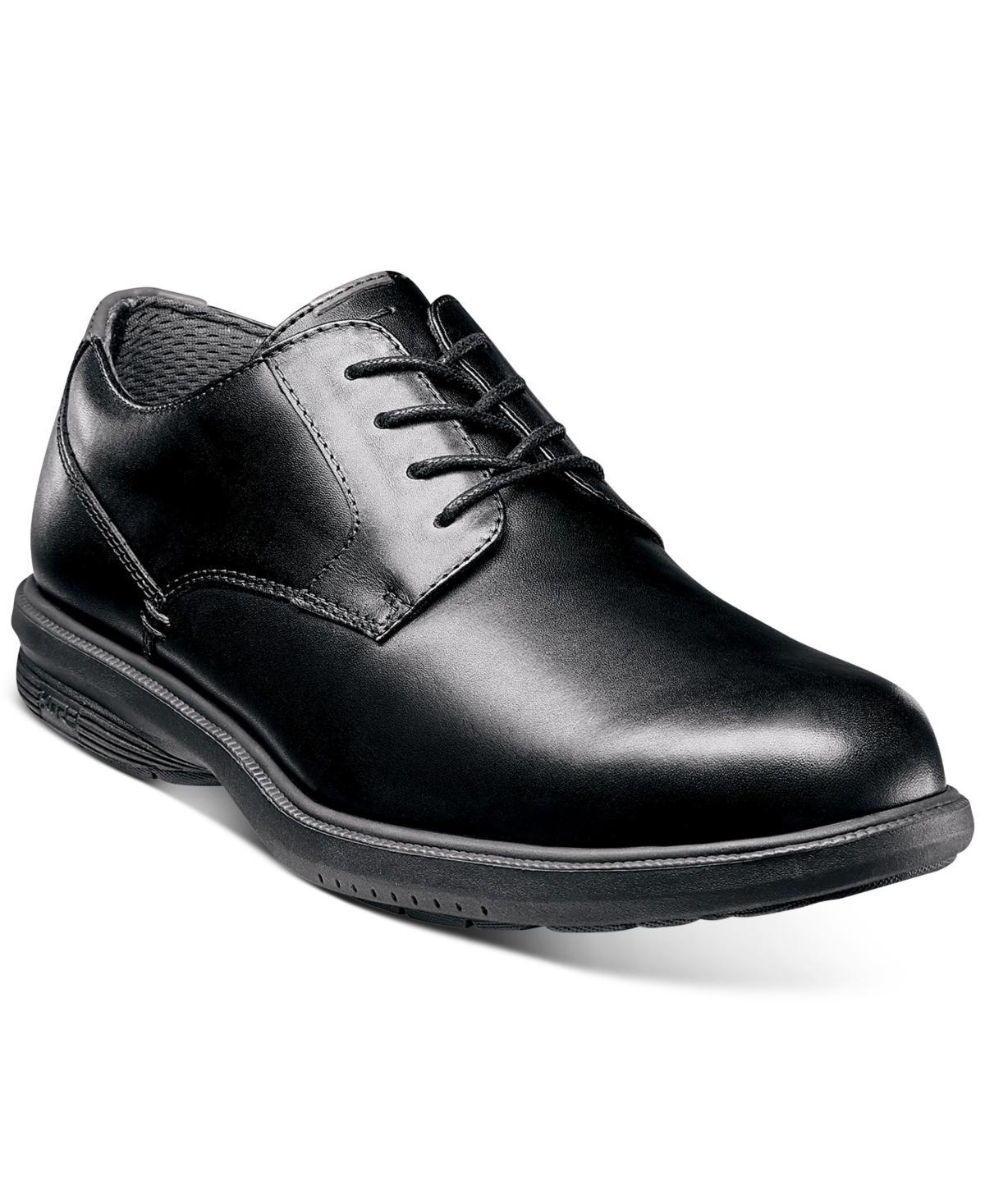 Nunn Bush Marvin Street Plain Toe Oxford with KORE Slip Resistant Walking Comfort Technology Men's Plain Toe Shoes Product Image