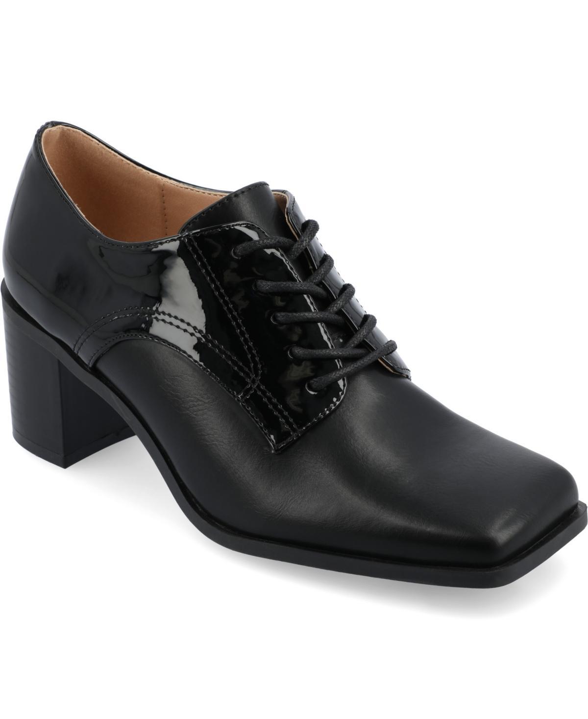 Journee Collection Tru Comfort Foam Sylvan Womens Oxford Block Heels Product Image