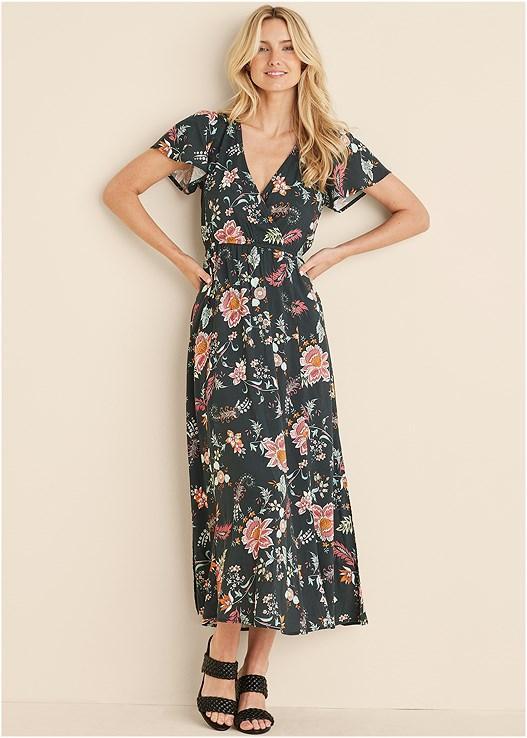 Printed Maxi Dress Product Image