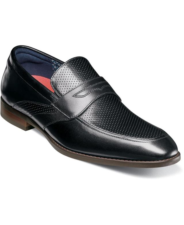 Stacy Adams Mens Karnes Moc Toe Slip-On Penny Loafer Mens Shoes Product Image