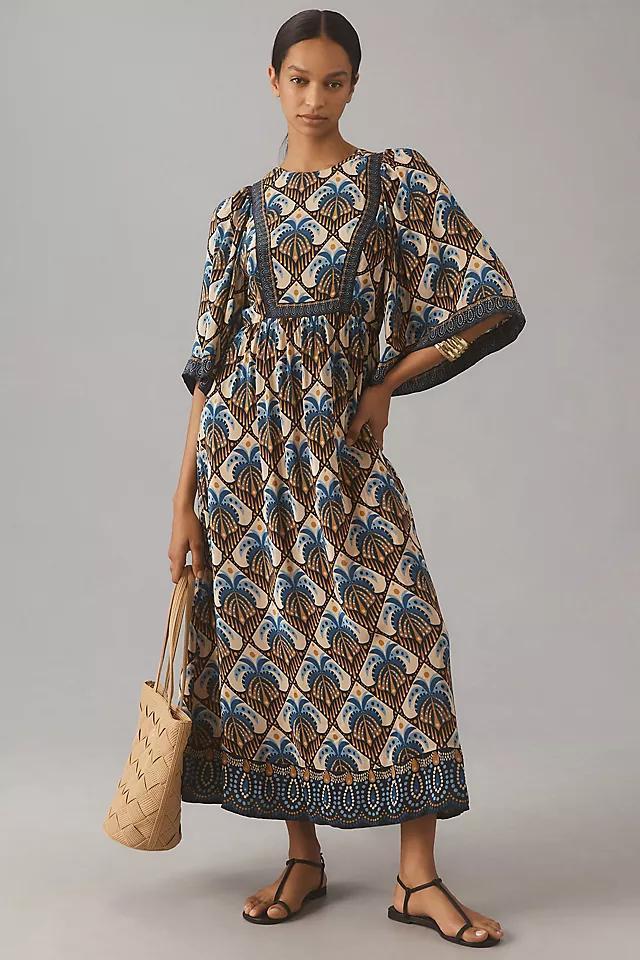 Farm Rio Cocopalm Midi Dress Product Image