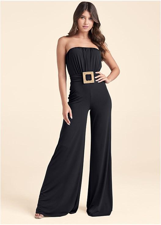 Strapless Belted Jumpsuit Product Image