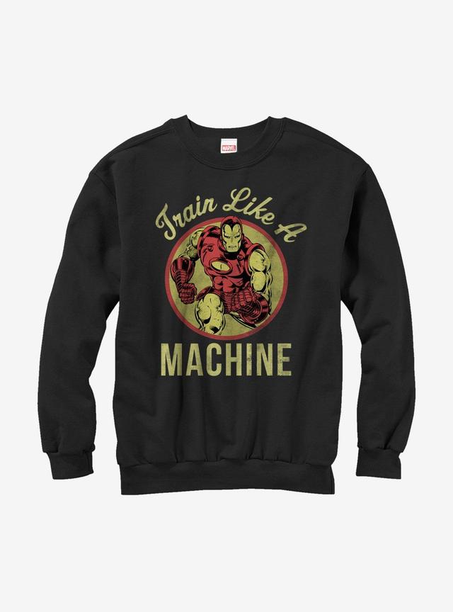 Marvel Iron Man Train Like a Machine Girls Sweatshirt Product Image