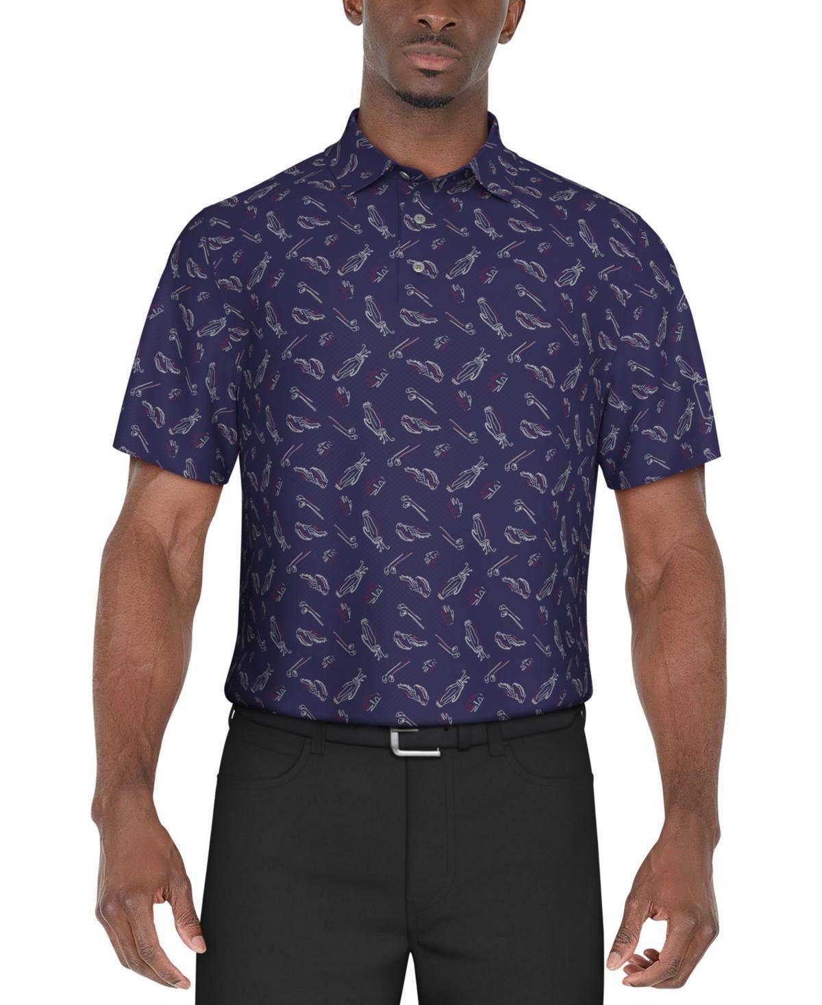 Pga Tour Mens Golf Bag Graphic Polo Shirt Product Image