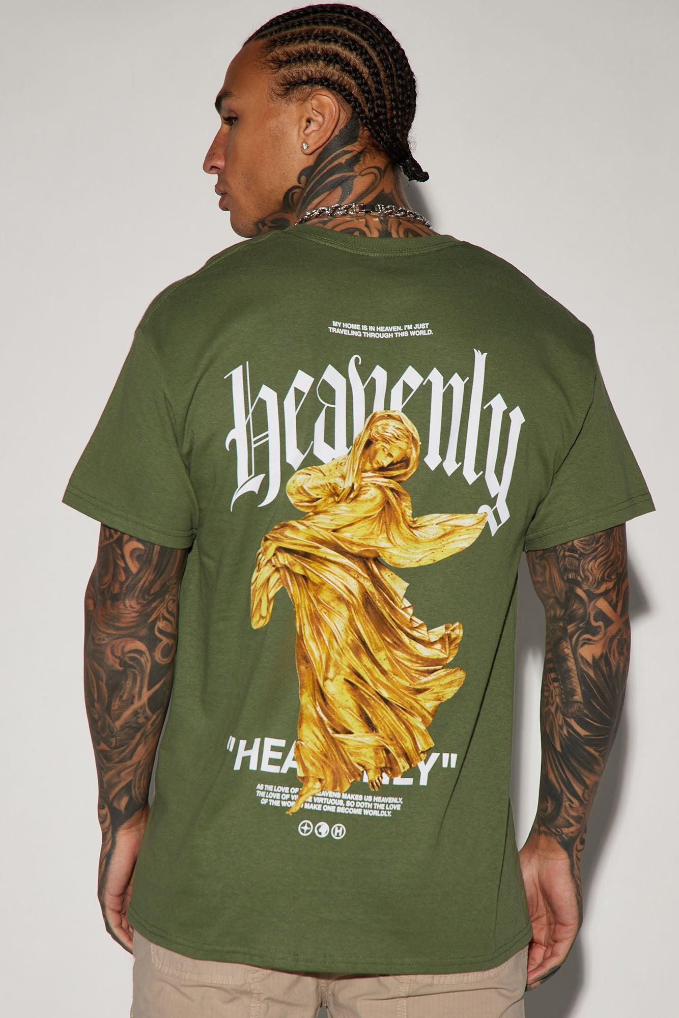 Heavenly Mercy Short Sleeve Tee - Sage Product Image