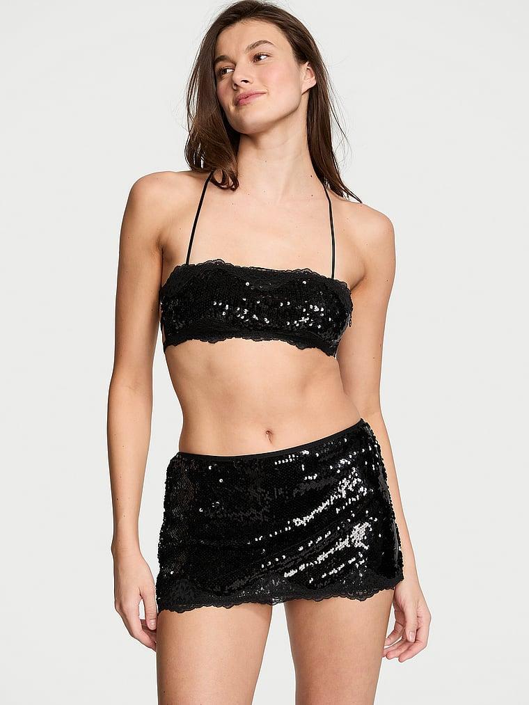 Sequin Bralette & Mini Skirt Set Product Image