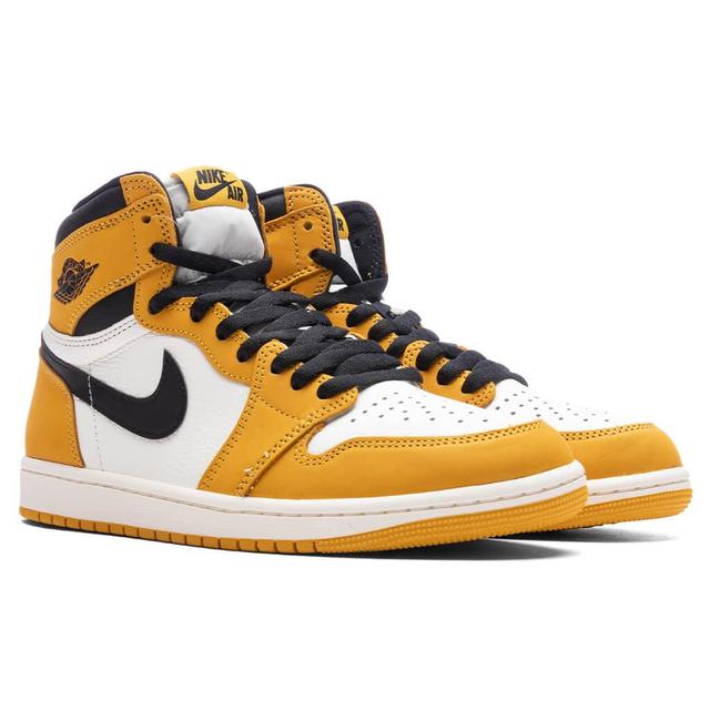 Air Jordan 1 Retro High OG 'Yellow Ochre' - Yellow Ochre/Black/Sail Male Product Image