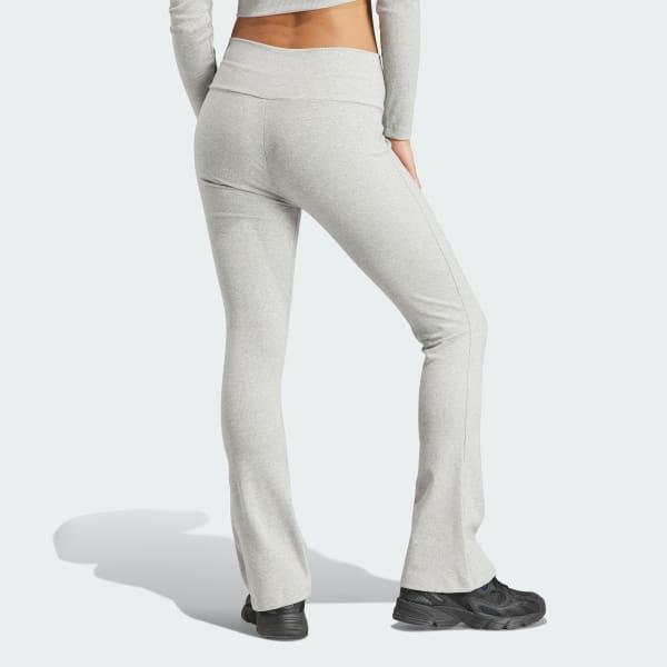 Essentials Rib Flared Pants Product Image