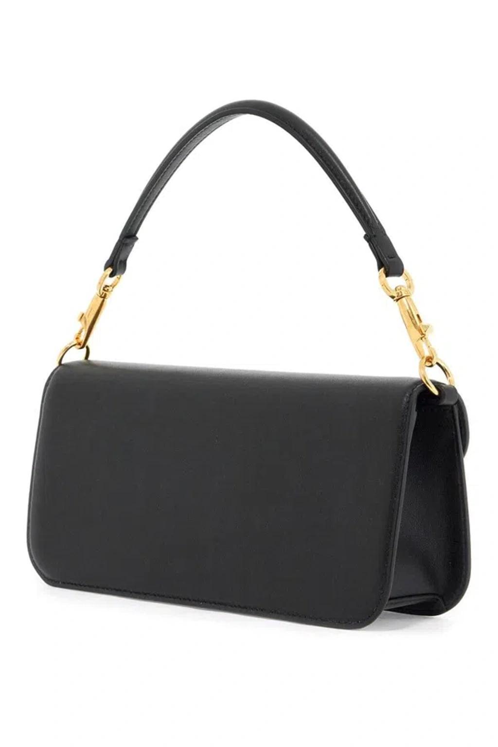 Black Leather Locò Handbag Product Image