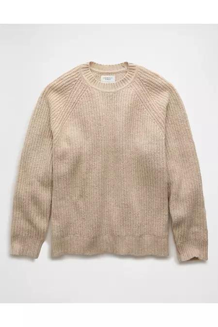 AE Shaker Stitch Crew Neck Sweater Mens Product Image