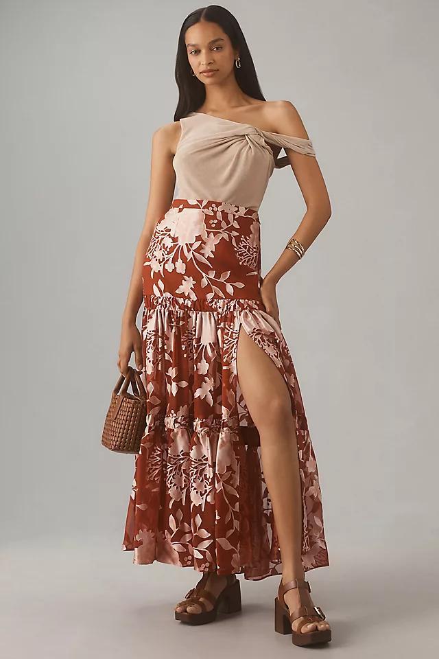 Hutch Tiered Maxi Skirt Product Image