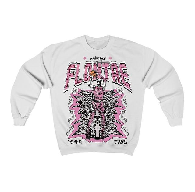 Orchid 4s Flontae Sweatshirt Never Fail Graphic Product Image