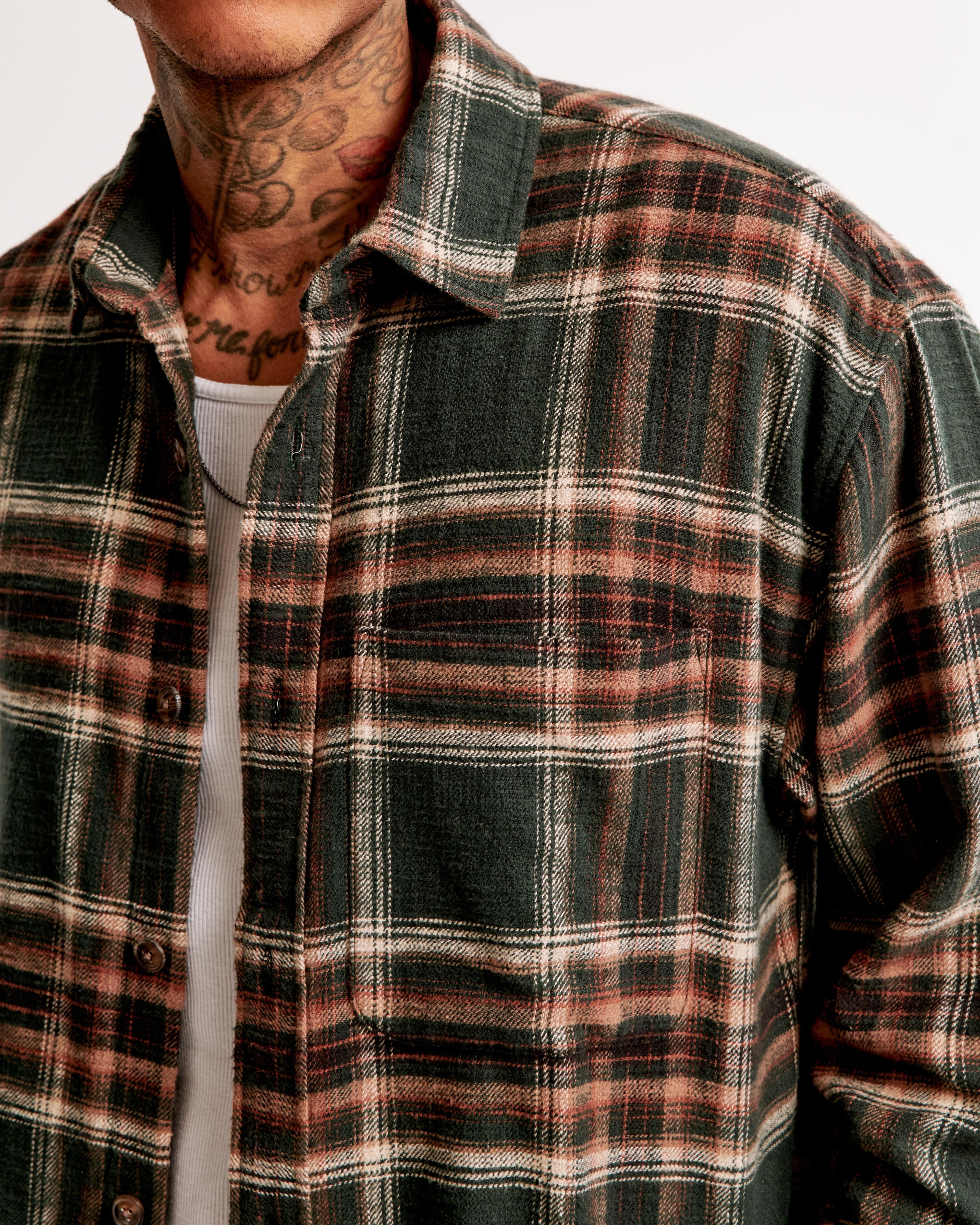 Cropped Flannel Product Image