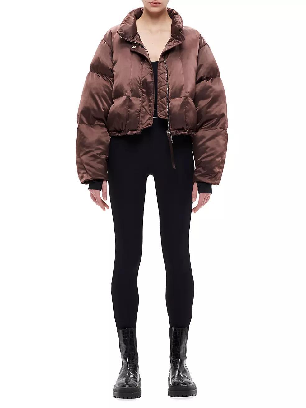 Roux Cropped Puffer Jacket Product Image