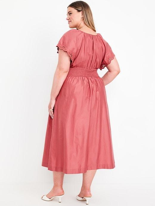 Waist-Defined Midi Dress Product Image