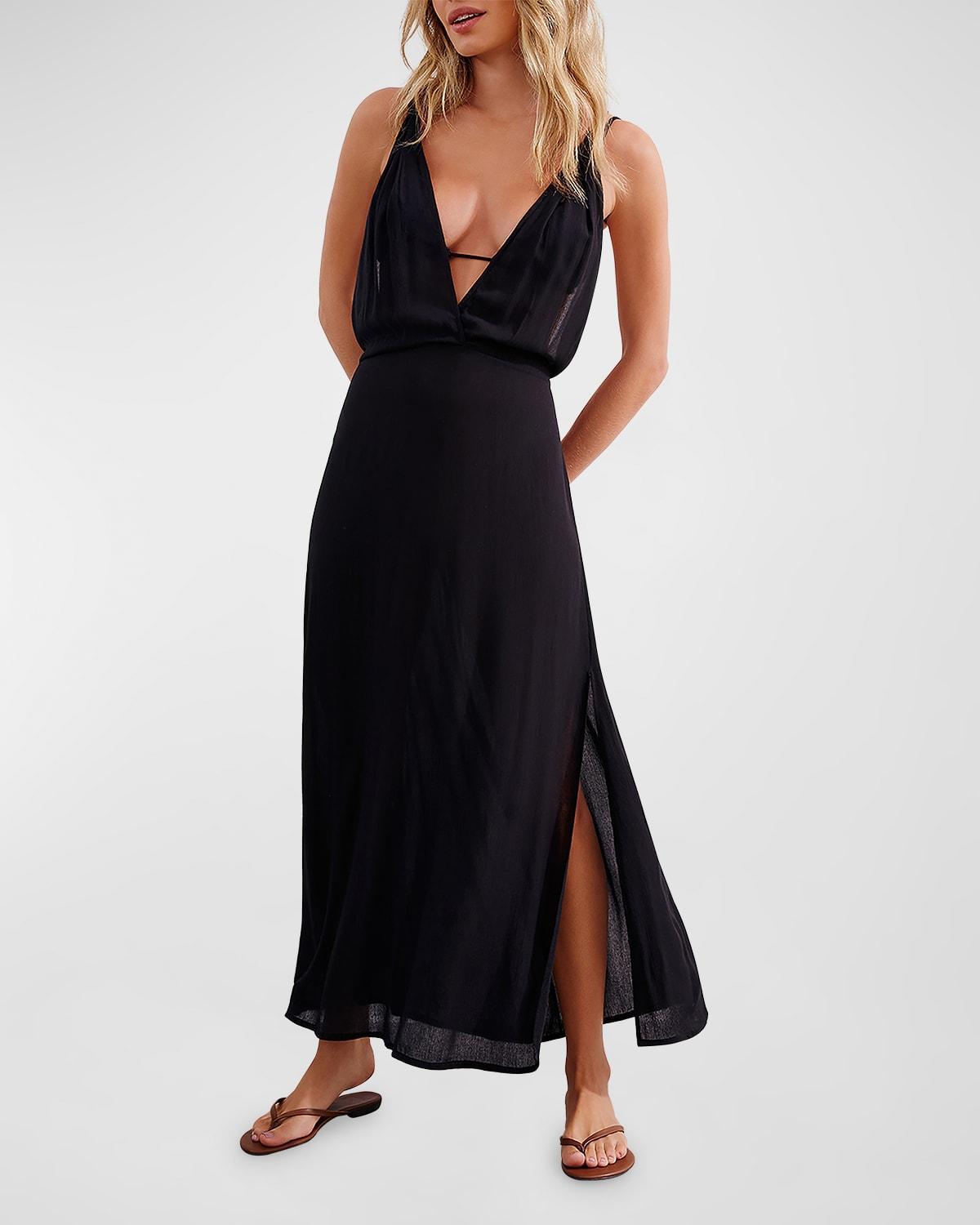 Womens Amalia V-Neck Maxi Dress Product Image