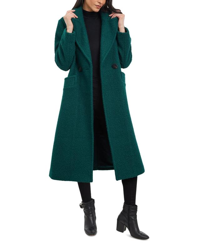 BCBGeneration Womens Double-Breasted Boucle Coat Product Image