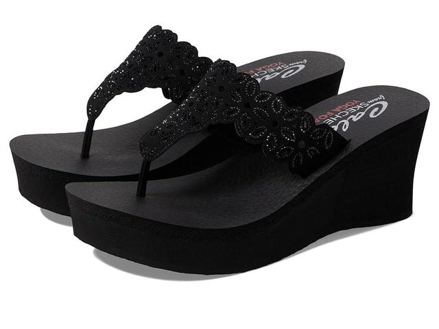 SKECHERS Padma Black) Women's Shoes Product Image