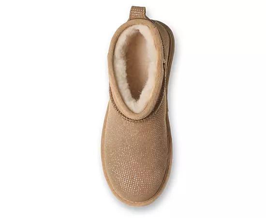 Bearpaw Womens Shorty Exotic Fur Boot Product Image