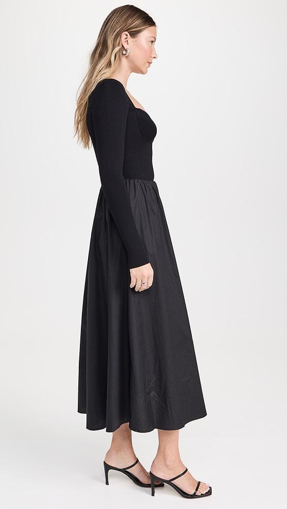 Moon River Mixed Media Dress | Shopbop Product Image